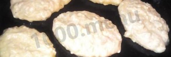 сырники витаминные с соусом