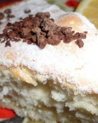 Цитрусовый творожник