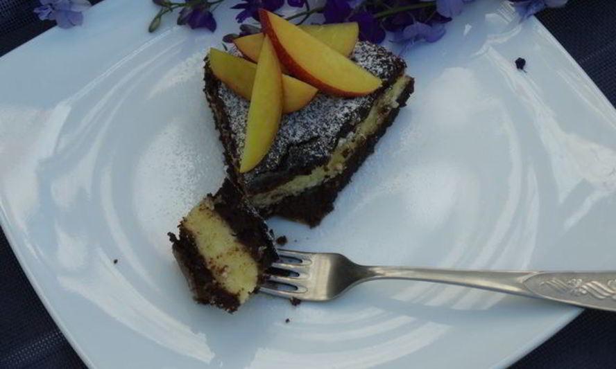 Рецепт творожника шоколадного