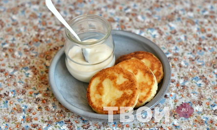 Рецепт творожников с манкой