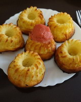 Творожники с яблоком без муки