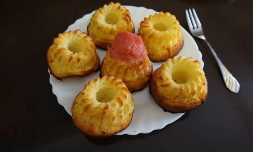 Рецепт творожников с яблоком без муки