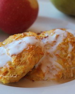 Яблочно-морковные сырники