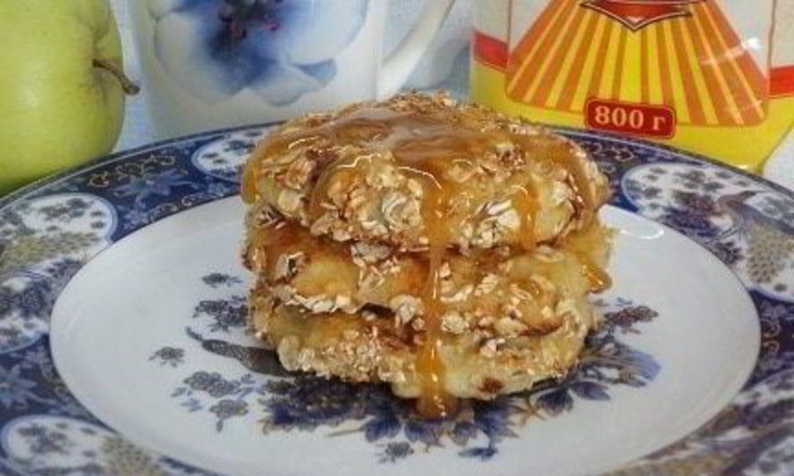 Рецепт яблочных сырников