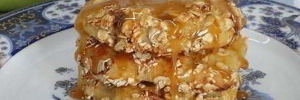 яблочные сырники