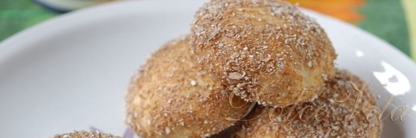 Запеченные сырники с цельнозерновой мукой