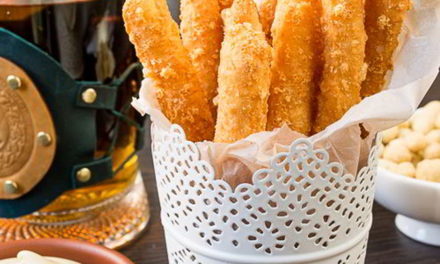 Рецепт сырного хвороста к пиву