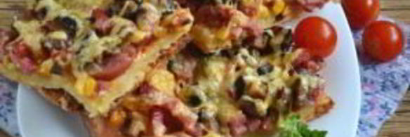 бездрожжевое тесто для пиццы на молоке