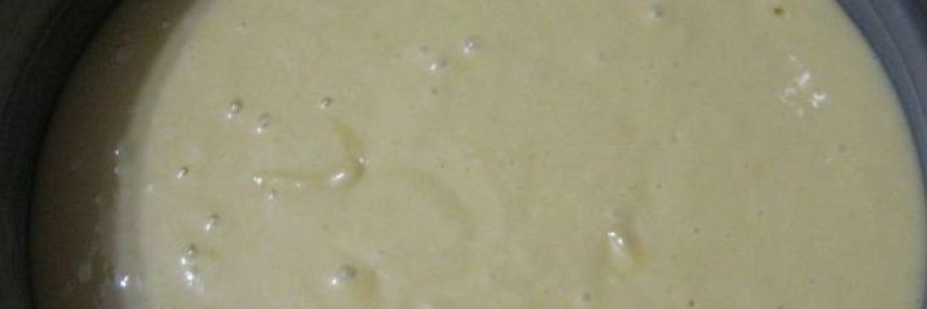 Бисквитное тесто со сметаной