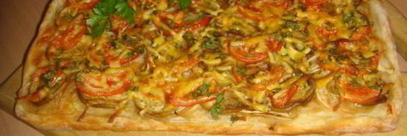 домашнее слоеное тесто и пироги из него