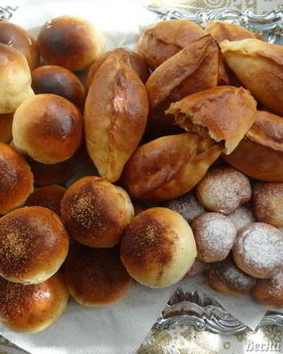 Дрожжевое тесто для пирогов, булок и пирожков