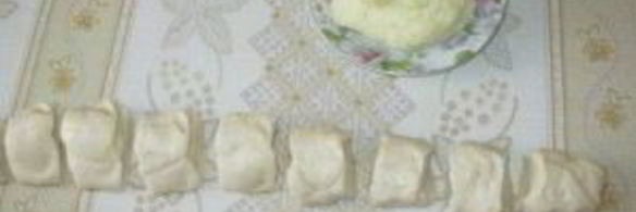 дрожжевое тесто с картофелем