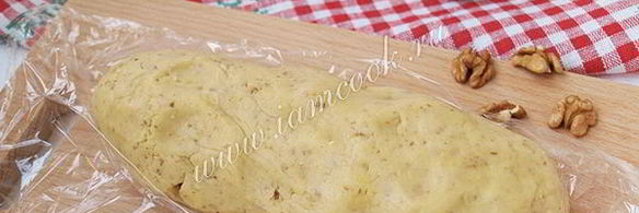 песочное ореховое тесто