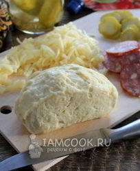 Пресное тесто для пиццы