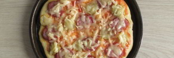 пресное тесто для пиццы