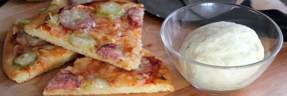 пресное тесто для пиццы