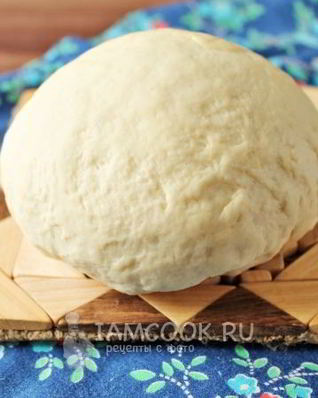 Пресное тесто на кефире для пирожков