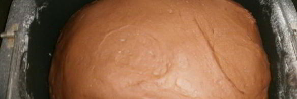 шоколадное дрожжевое тесто