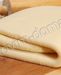 Слоеное бездрожжевое тесто