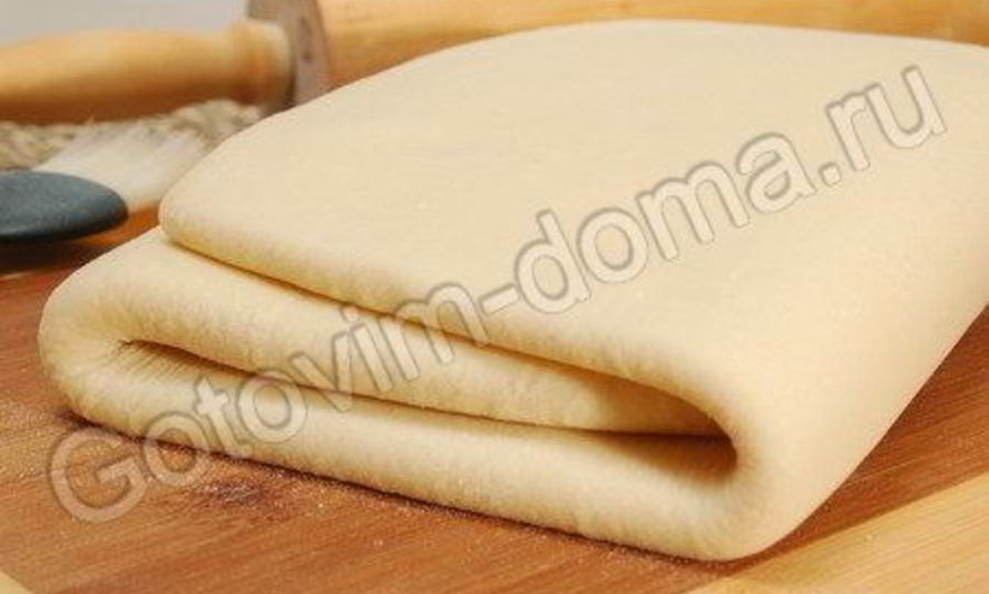 Рецепт слоеного бездрожжевого теста