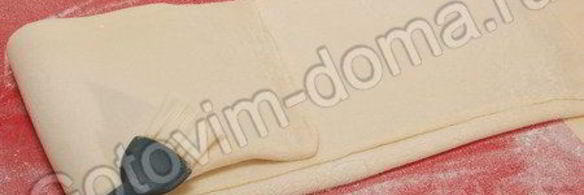 слоеное бездрожжевое тесто