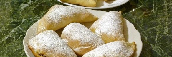 слоеное дрожжевое тесто с яблоками