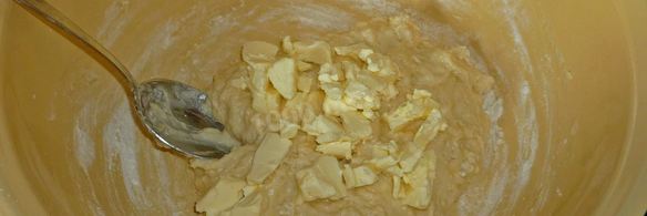 слоеное дрожжевое тесто с яблоками