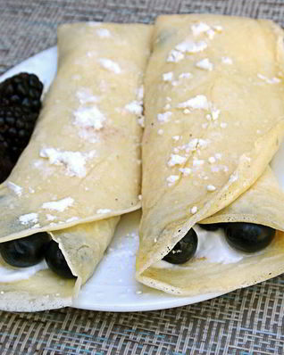 Тесто для блинчиков с начинкой