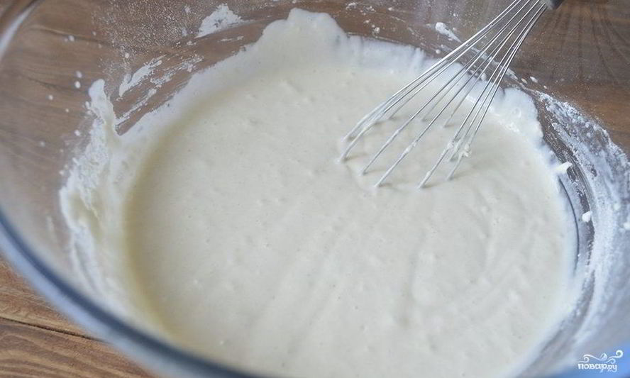 Рецепт теста для блинов без яиц