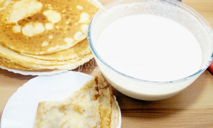 Рецепт теста для блинов на молоке