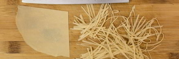 тесто для лапши на воде