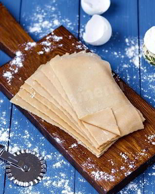 Тесто для листов лазаньи