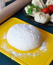 Тесто для мантов