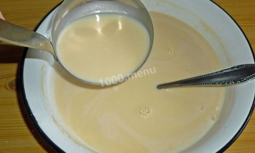 Рецепт теста на блины на сыворотке