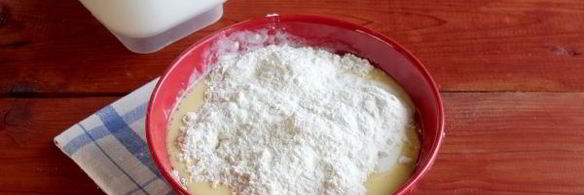 тесто на кефире для лепешек на сковороде