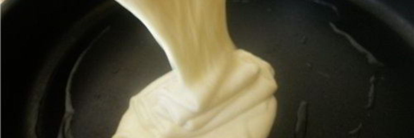 Тесто на сковороде