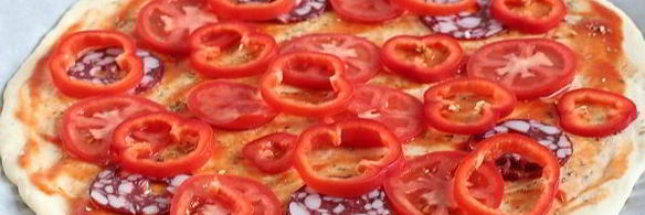 тонкое тесто для пиццы