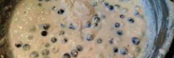 творожное тесто с ягодами