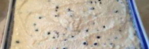 творожное тесто с ягодами