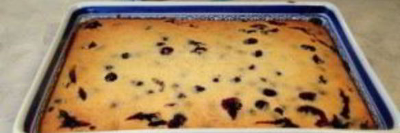 творожное тесто с ягодами