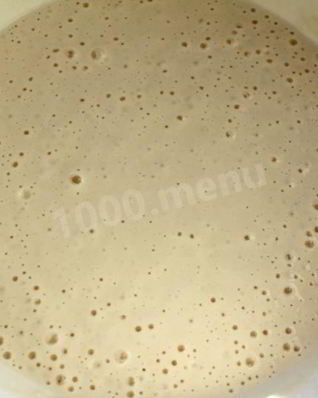 Жидкое пышное тесто для пирога