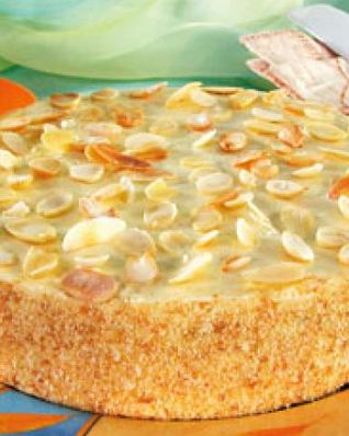 Апельсиновый торт с миндалем