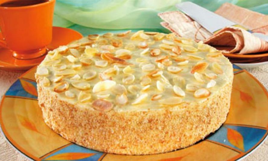 Рецепт апельсинового торта с миндалем