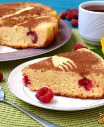 Бисквит на сковороде