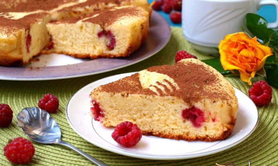 Рецепт бисквита на сковороде