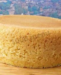 Бисквитный корж на кипятке