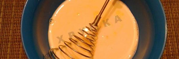 блинный торт с грибами и курицей