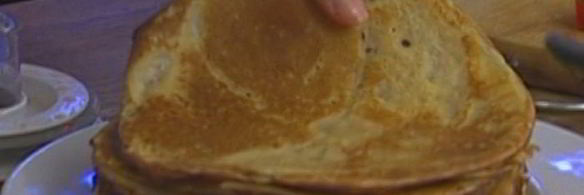 блинный торт с карамельной глазурью