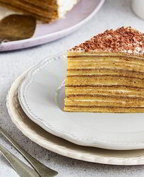 Блинный торт с маскарпоне