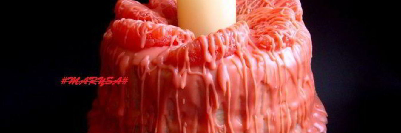 Блинный торт Свеча